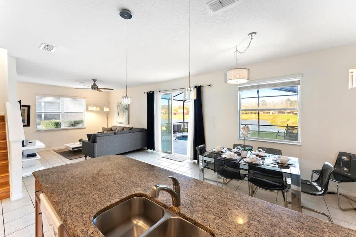 4Br Townhome With Lake View - Bl481 Kissimmee Exteriér fotografie